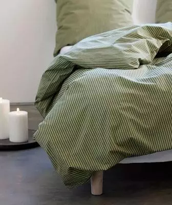 Stribet Sengetøj
