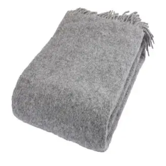 Arctic Uldplaid Grå 130x200 - Plaider