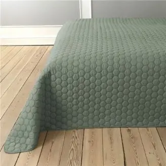 Pönt Pantomime Sengetæppe-Grøn-220x260 - Sengetæpper