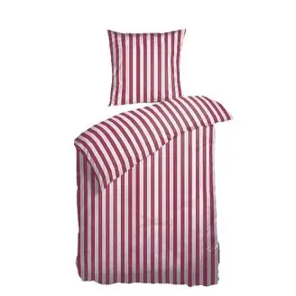 Night & Day Sengesæt Anton Rød strib - 
