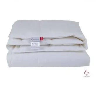 Ringsted Dun Classic Lux Moskus Dyne Hvid,140x220 - Ringsted Dun