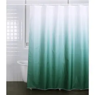 Badeforhæng Enono Grøn 180x200 - Badeforhæng