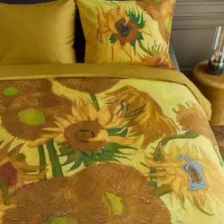 VINCENT VAN GOGH Sengesæt Sunflowers 140x200 - 