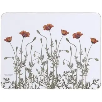 Dækkeserviet Køllevalmue 29x38cm - Koustrup&Co