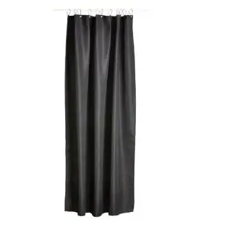 Badeforhæng 180x200 - Sort - Badeforhæng