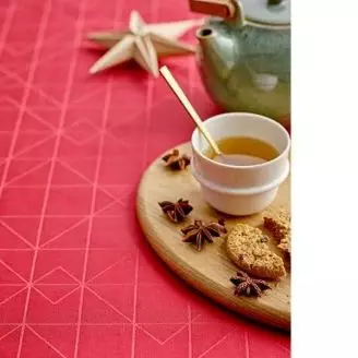 Södahl Organic Refined Damask Dug Rød - 