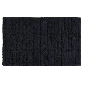 Zone Tiles Bademåtte m/antiskrid Sort, 50x80 - Bademåtter