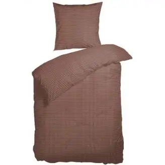 Sengesæt Ask - Cognac-Cognac-140x200 - Night & Day