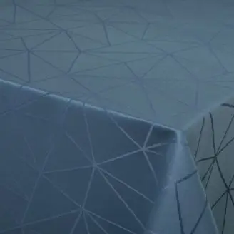 Engholm Tilde Damask Dug Blå, 140x270 - 