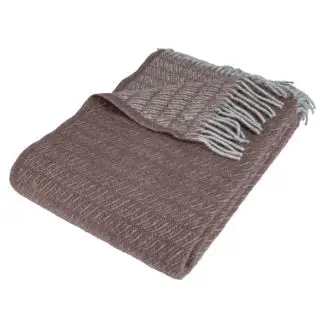 Arctic Saga Uldplaid - Cappuccino. 2. sort. - Plaider