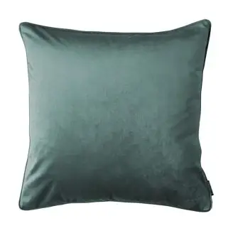 Vellini Velour Pudebetræk 50x50-Petrol-50x50 - Pyntepuder