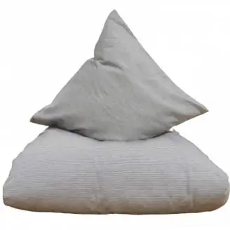 BySKAGEN Sengesæt Hanne - Blå-Blå/Hvid-140x200 - 