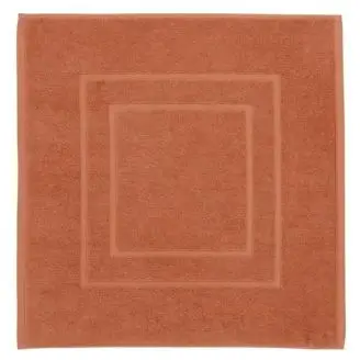 Christy Brixton Hotelmåtte u/antiskrid Terracotta, 60x60 - Bademåtter