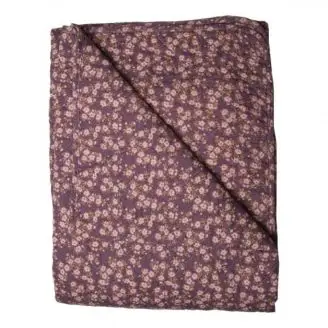 Vattæppe - Ethnic Anna mørkelilla, 140x180 - Au Maison