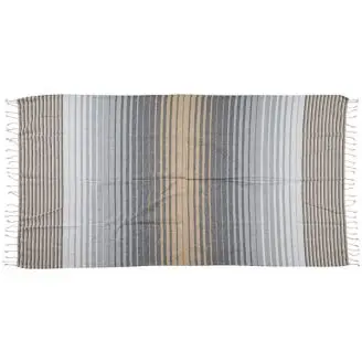 Hamam Strandhåndklæde grå/beige - Bahne