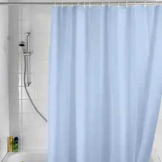 Engholm badeforhæng - Lys blå 180x220 - Engholm