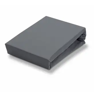 Boxlagen - Jersey 90x200cm Mørkgrå - Lagner