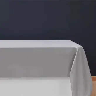 Glat lagen - Bomuldssatin 150x250cm Lysgrå - Lagner