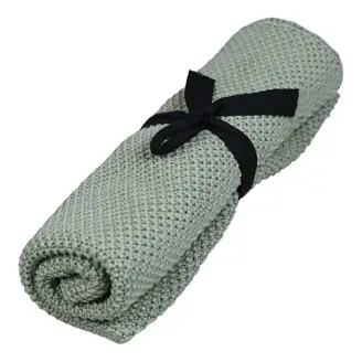 Strikket viskestykke - Grøn - Køkkentekstiler