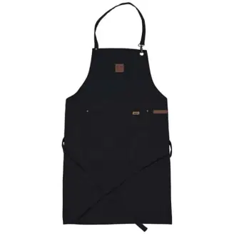 Forklæde - Sort - Køkkentekstiler