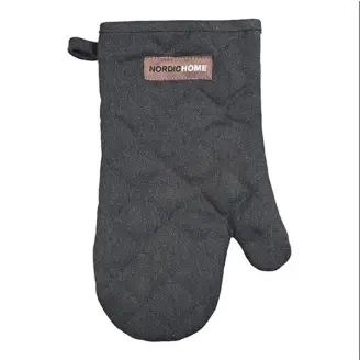 Ovnhandske-Sort - Køkkentekstiler