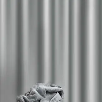 Badeforhæng - Pure Grå 180x200 - Bahne