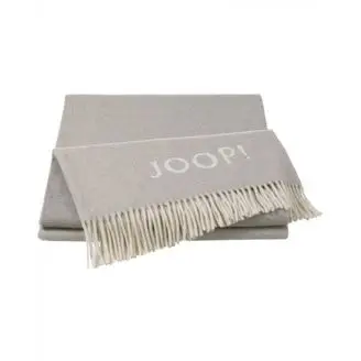 Joop! doubleface plaid natur-130x180cm - Plaider