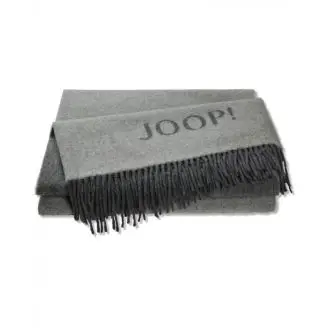 Joop! doubleface plaid grå 130x180 - Plaider