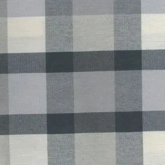 Alastair akryldug grå tern brd. 140cm - Akryldug og voksdug