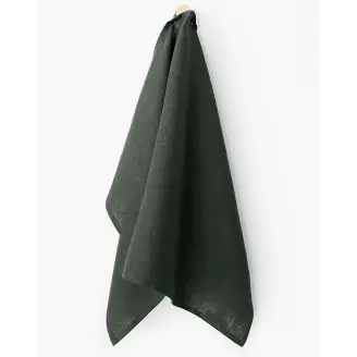 Do Design Hør viskestykke, Forest green - Køkkentekstiler