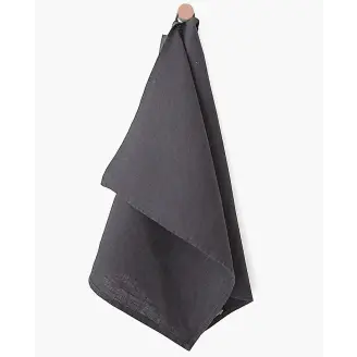 Do Design Hør viskestykke Midnight grey - Køkkentekstiler