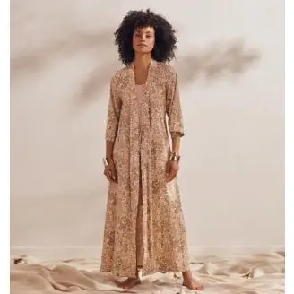 Jula Ophelia kimono Sahara Sun str. M - Morgenkåber og Kimonoer