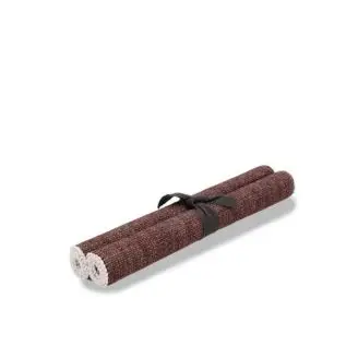 Dækkeserviet Sparkle Maroon/cobber 2- pak  33x48 - 