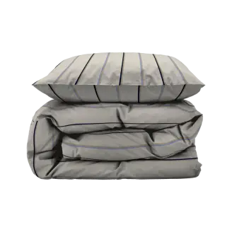 Sengesæt Organic Stripe Beige 140x220 - Södahl/Sødahl