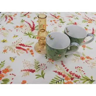 Akryldug Bier & Blomster 140cm - Engholm