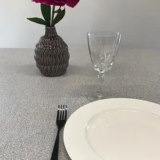 Akryldug Goya Grå med grå prikker brd. 160cm - Akryldug