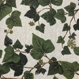 Akryldug Hvid m. Efeu 140cm - Akryldug