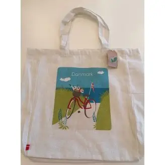 Canvas Taske Danmark - Cykel - Opbevaring