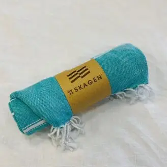 Hammam Håndklæde 90x170cm Spring Green - Håndklæder