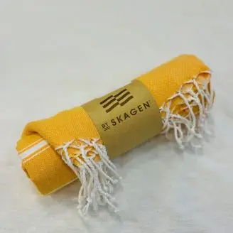Hammam Håndklæde 90x170cm Mustard - bySKAGEN