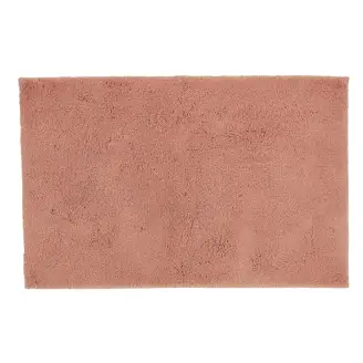 Christy Deep Pile bademåtte m/ antiskrid Peony 50x80cm - Bademåtter