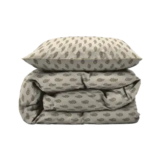 Södahl Sengesæt Boheme Grå 140x200cm - Soveværelse