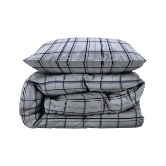 Södahl Sengesæt Define Linen Blue 140x200cm - Soveværelse