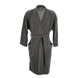 Södahl Cosy badekåbe L/XL Grey - Morgenkåber og Kimonoer