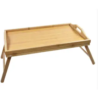 Bakke m/foldeben Bambus 25x30x50cm - Borddækning