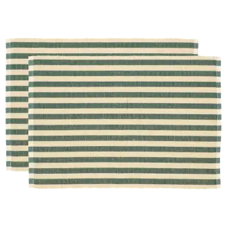 Dækkeserviet - Green 33x48 2 stk - Borddækning