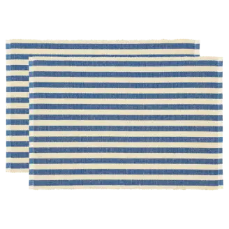 Dækkeserviet - Blue 33x48 2 stk - Borddækning