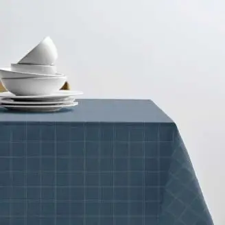 Akryldug -  m Anti Clear damask China Blue - Køkken