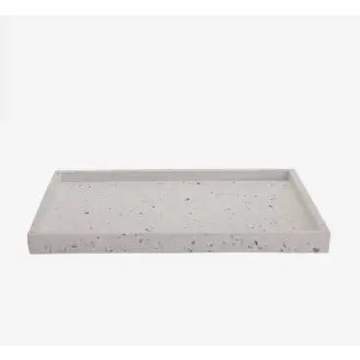 Terrazzo Bakke - Hvid 30x42 cm - Køkken