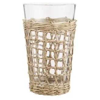 Drikkeglas M. Flet - H:15 Ø:9 Cm - Brands